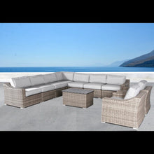 Load image into Gallery viewer, Stylish Sofa Seating Group With Cushions Perfect For Outdoor Gatherings
