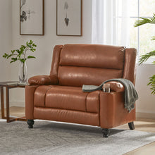 Load image into Gallery viewer, Tufted Design Wide Manual Recliner Chair
