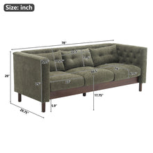 Load image into Gallery viewer, Upholstered Sofa Modern 3 Seater Sofa Couch With Tufted Design For Living Room
