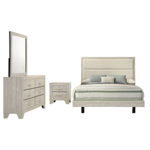 Load image into Gallery viewer, Strout - 4 Piece Queen Bedroom Set With Upholstered Headboard - Rustic
