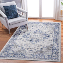 Load image into Gallery viewer, Marfi - 6' X 9' Oriental Area Rug - Blue / Gray
