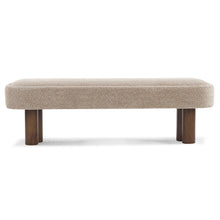 Load image into Gallery viewer, Chic Indoor Upholstered Dining Bench
