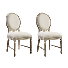 Load image into Gallery viewer, Upholstered Dining Chairs (Set of 2) - Brown
