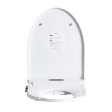 Load image into Gallery viewer, Smart Bidet Toilet Seat With Side Knob Adjustable Heated Seat With Water Temperature And Pressure Adjustment Portable Bidet - White
