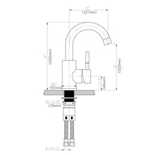 Load image into Gallery viewer, Modern Bathroom Faucet Single Hole Single Handle
