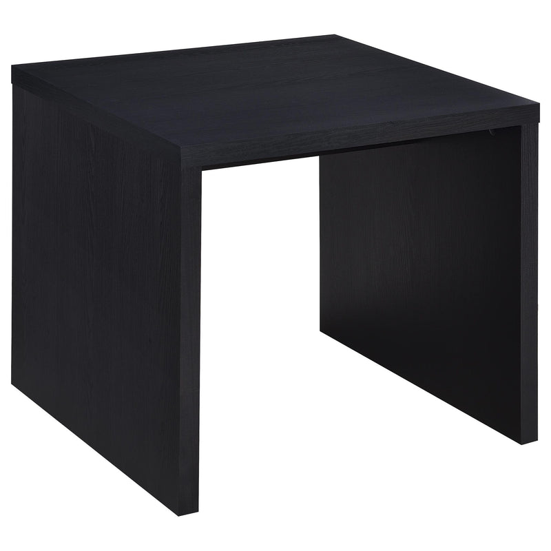 Canyon - Square Side Table - Black