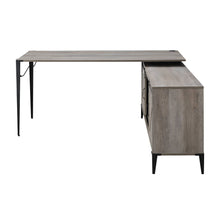 Load image into Gallery viewer, Zakawani - Writing Desk With Cabinet - Gray
