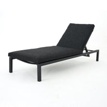 Load image into Gallery viewer, Modern Chaise Lounge With Wate Resistant Fabric Cushions
