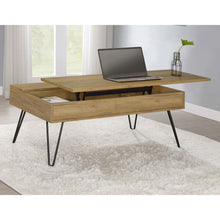 Load image into Gallery viewer, Amara - Lift Top Coffee Table With Hidden Storage - Oak
