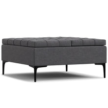 Load image into Gallery viewer, Laura - Lift Top Storage Ottoman
