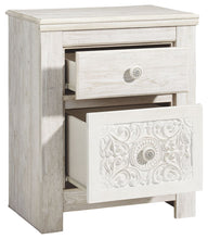 Load image into Gallery viewer, Paxberry - Two Drawer Night Stand - Whitewash
