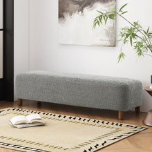Load image into Gallery viewer, Contemporary Ottoman With Foam Cushion And Durable Upholstery
