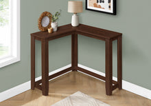 Load image into Gallery viewer, Corner Accent Console Table For Entryway, Contemporary &amp; Modern - Cherry

