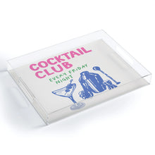 Load image into Gallery viewer, Deny Designs-Cocktail Club Acrylic Tray
