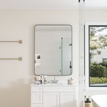 Load image into Gallery viewer, Wall Mirror Rectangular Mirror Metal Framed Mirror Vanity Mirror Dressing Mirror, For Bathroom, Living Room, Bedroom
