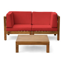 Load image into Gallery viewer, Oana - 3 Piece Love Seat Set With Coffee Table
