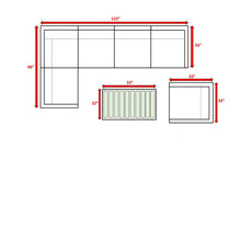 Load image into Gallery viewer, Stylish Sofa Seating Group With Cushions Perfect For Outdoor Gatherings
