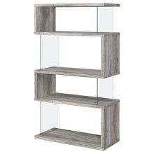 Load image into Gallery viewer, Elias - 4 Shelf Bookshelf With Zigzag Design
