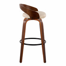 Load image into Gallery viewer, Grotto - Mid Century Modern Fixed Height Barstool &amp; Swivel With Round Footrest (Set of 2)
