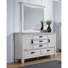 Load image into Gallery viewer, Lockeford - 5 Drawer Dresser With Mirror - White

