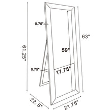 Load image into Gallery viewer, Aika - Standing Mirror - Silver
