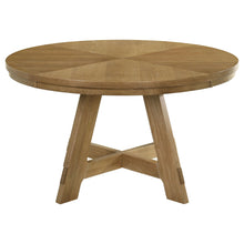 Load image into Gallery viewer, Kent - Round Dining Table - Brown Oak
