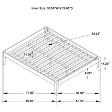 Load image into Gallery viewer, Sophie - Platform Bed Base With Slatted Design
