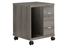 Load image into Gallery viewer, Office, File Cabinet, Printer Cart, Rolling File Cabinet, Mobile, Storage, Contemporary &amp; Modern
