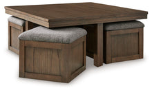 Load image into Gallery viewer, Boardernest - Cocktail Table With 4 Stools (Set of 5) - Brown

