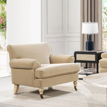 Load image into Gallery viewer, Alana Lawson - Accent Arm Chair Casters
