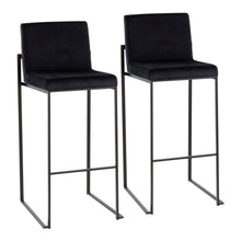 Load image into Gallery viewer, Fuji - Contemporary High Back Barstool Elegant Design
