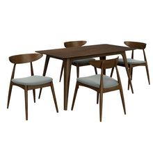 Load image into Gallery viewer, 5 Piece Dining Set With Ergonomic Chairs
