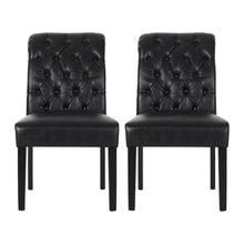 Load image into Gallery viewer, Broxton - Tuft Dining Rolltop Chairs With Button Tufted Backrest (Set of 2)
