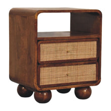 Load image into Gallery viewer, Larissa - 2 Drawer Nightstand - Brown
