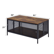 Load image into Gallery viewer, Winam - Coffee Table - Antique Oak / Black
