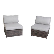 Load image into Gallery viewer, Comfortable Modern Patio Rattan Sectional Set With Cushions
