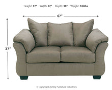 Load image into Gallery viewer, Darcy - Stationary Loveseat
