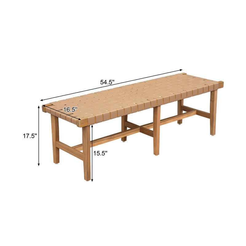 Bedroom Bench - Acacia Wood