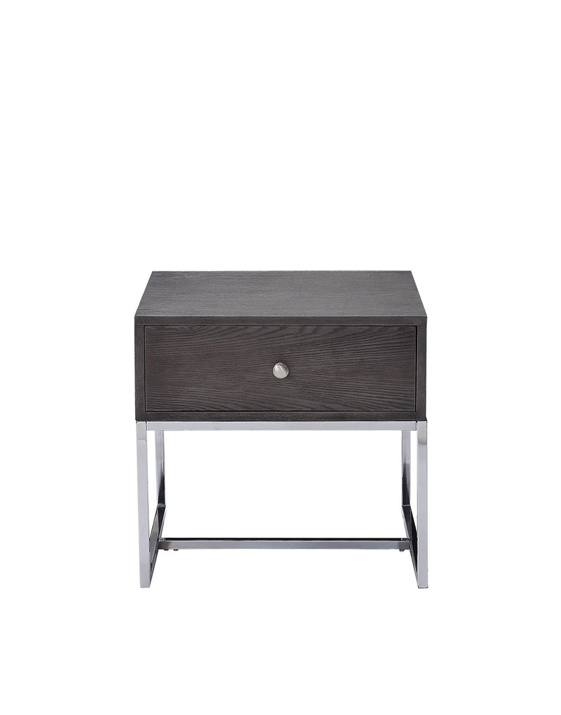 Iban - End Table - Gray