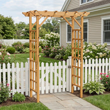 Load image into Gallery viewer, Wedding Arbor With Trellis Design
