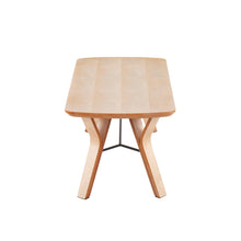 Load image into Gallery viewer, Folia - Mid-Century Modern Bench - Natural

