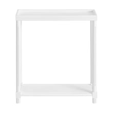 Load image into Gallery viewer, Narrow Side End Tables With Shelf (Set of 2)
