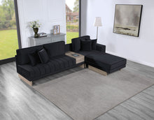 Load image into Gallery viewer, Memphis - Reversible Sectional Sofa Ottoman With Storage Compartment, Drawer, USB ports, Charging Outlets

