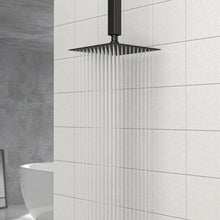 Load image into Gallery viewer, 8" Square Rain Shower Head, Ceiling / Wall Mount Stainless Steel Bath Fixture
