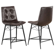 Load image into Gallery viewer, Counter Height Stools &amp; Padded Seat (Set of 2)
