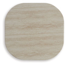 Load image into Gallery viewer, Kimora - Square End Table - Beige / Dark Brown
