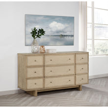 Load image into Gallery viewer, Kimpton - 9 Drawer Dresser Cabinet - Beige
