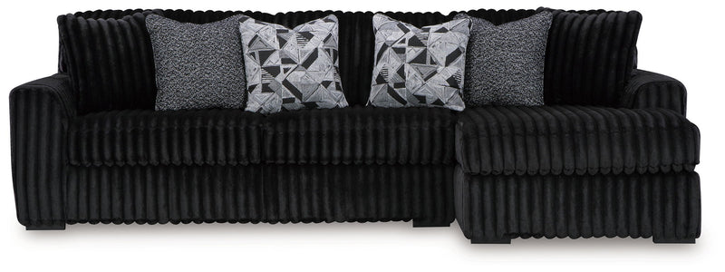 Midnight-Madness - 4 Piece Sectional Set