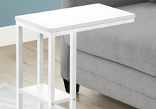 Load image into Gallery viewer, Accent Table, C - Shaped, Marble Look Contemporary &amp; Modern Convenient Design
