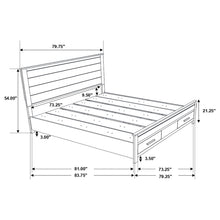 Load image into Gallery viewer, Greely - Eastern King Storage Bed - Brown
